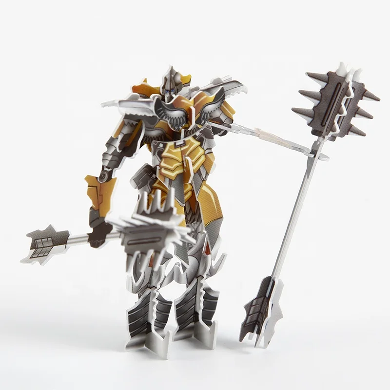 Customized logo Printed 3d jigsaw puzzle or children puzzle gift card