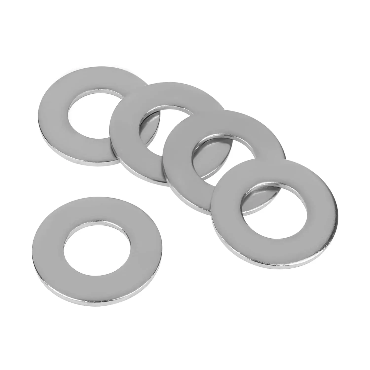 M2 M3 M4 M5 Metric/Imperial Din125 Plain Washer Round Flat Gasket Spacer Gr5 Grade Flat Washers or 304 Washer