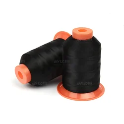 210D/3 Brown Color PA6 PA66 Nylon Bonded Sewing Thread bonded nylon thread in Bags