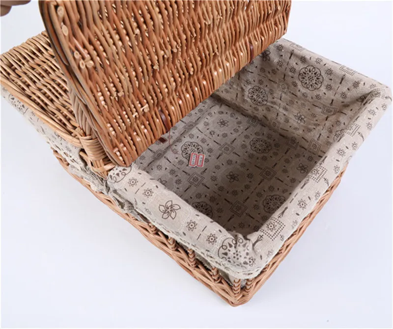  Корзина для пикника из натуральной ивы высокого качества