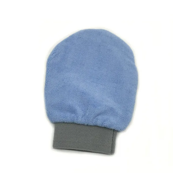 3W1 microfiber mitt multifunctional car clean mitt wax polishing microfibre mitt