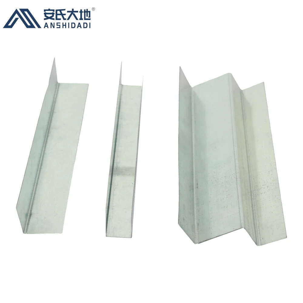 Anshidadi gypsum ceiling board accessories Galvanized False Ceiling Metal Profile CD 60 UD 28