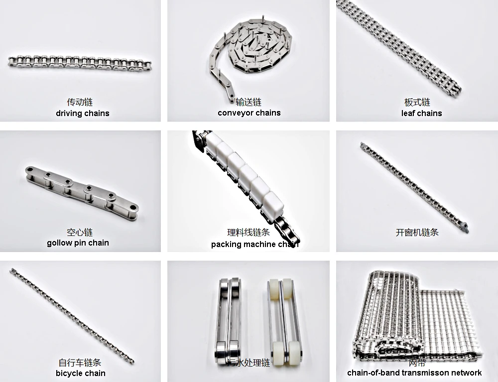 Heavy Duty Double Pitch Hollow Pin Roller Chain C2062HP SSC2062HP