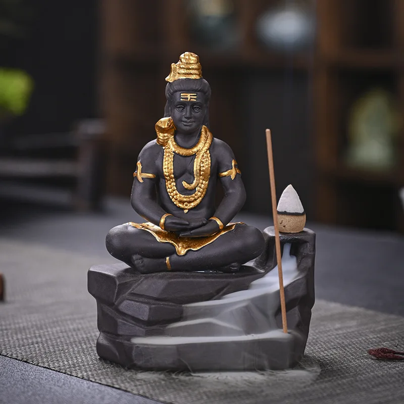 Hot Sale Mixed Color Waterfall Incense Burner Cones Lavender Green Tea Jasmine Rose Wormwood Sandalwood Backflow Incense Cones