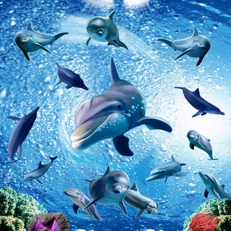 Wholesale PVC 3d anti slip good quality vinyl roll flooring for office