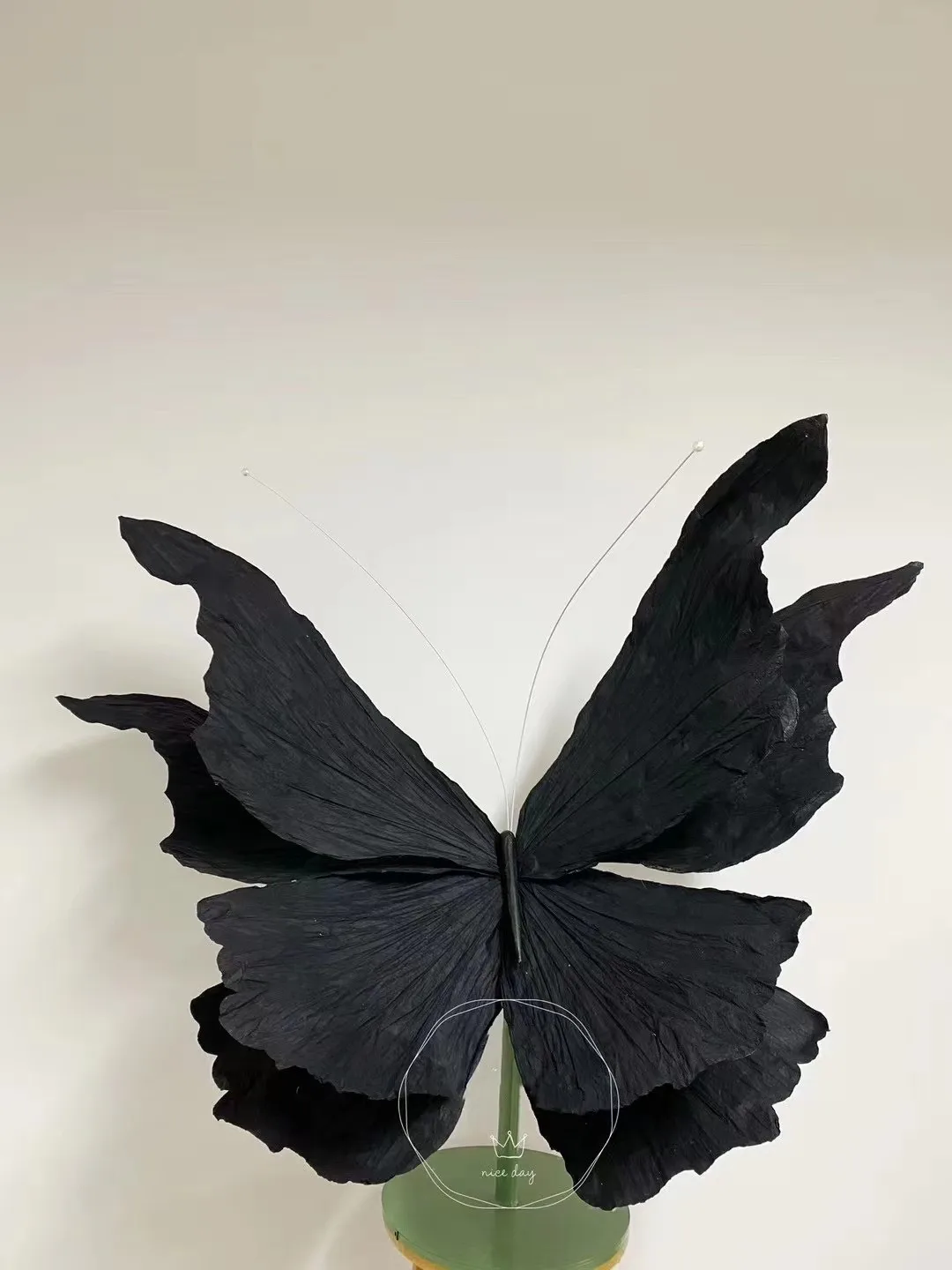 q131 Handmade Paper Butterfly Eva Waterproof Butterfly Custom Giant Silk Butterfly Window Photography Wedding Props Decoration