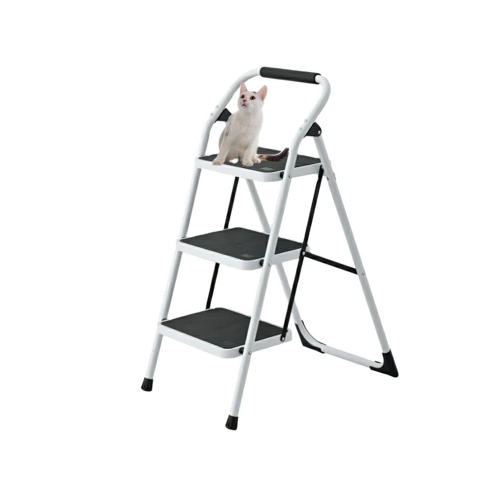 steel ladder step ladder stool 3 steps manufacturer supply