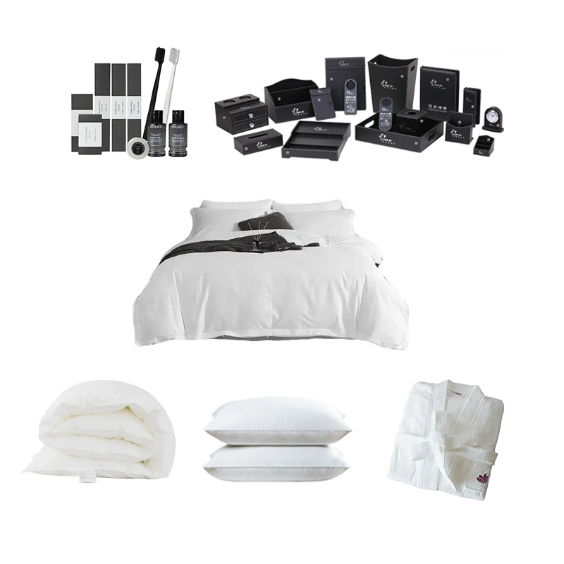 One stop solution for 4-5 star hotel supplies Luxury hotel amenities eco friendly supply