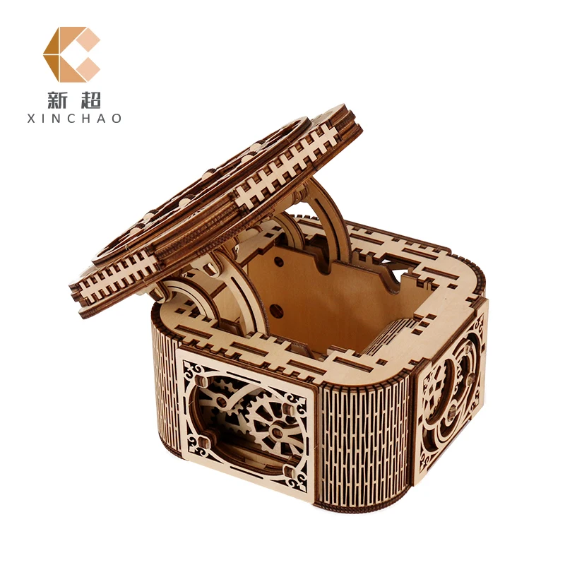 xinchao wholesale adult puzzle wooden 3D wooden puzzle