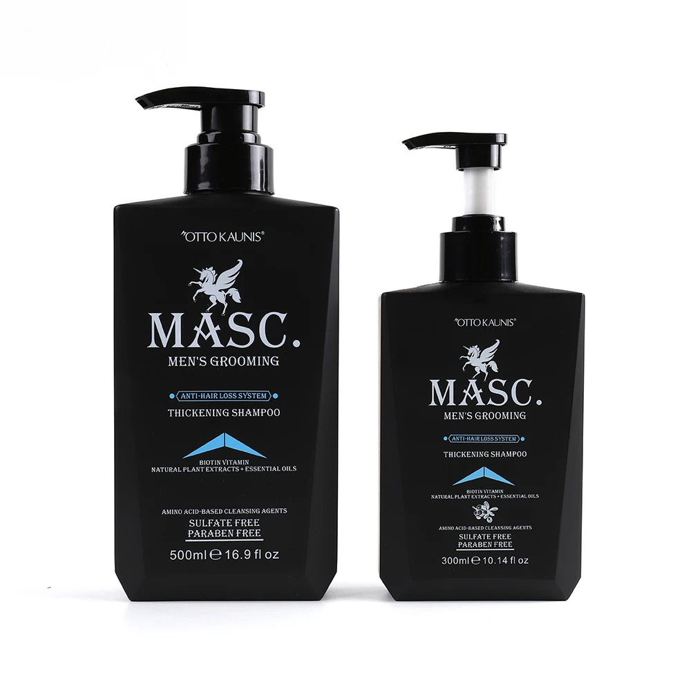 Private Label Sulfate Free Rosemary Tea Tree Oil Hair Loss Therapy Hair Thickening Growth Shampoo