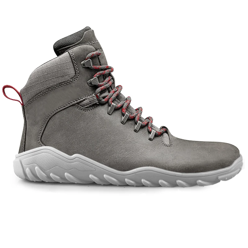 barefoot Magna FG high cut outdoor Wool Hiking Trainers With Barefoot Sole