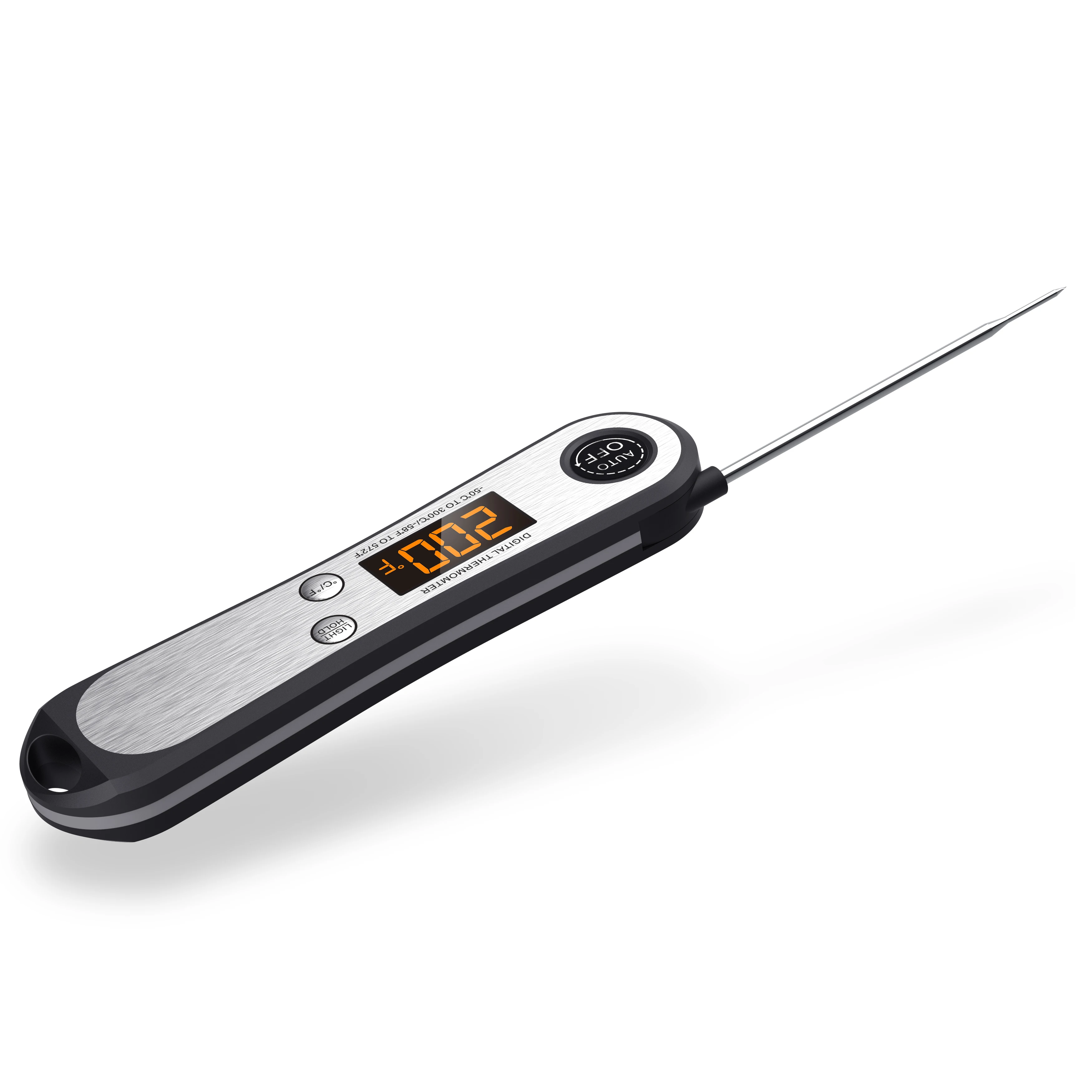 
Smart Food Thermometer Digital Small Multi-functional Thermometer for BBQ/Hot Water 