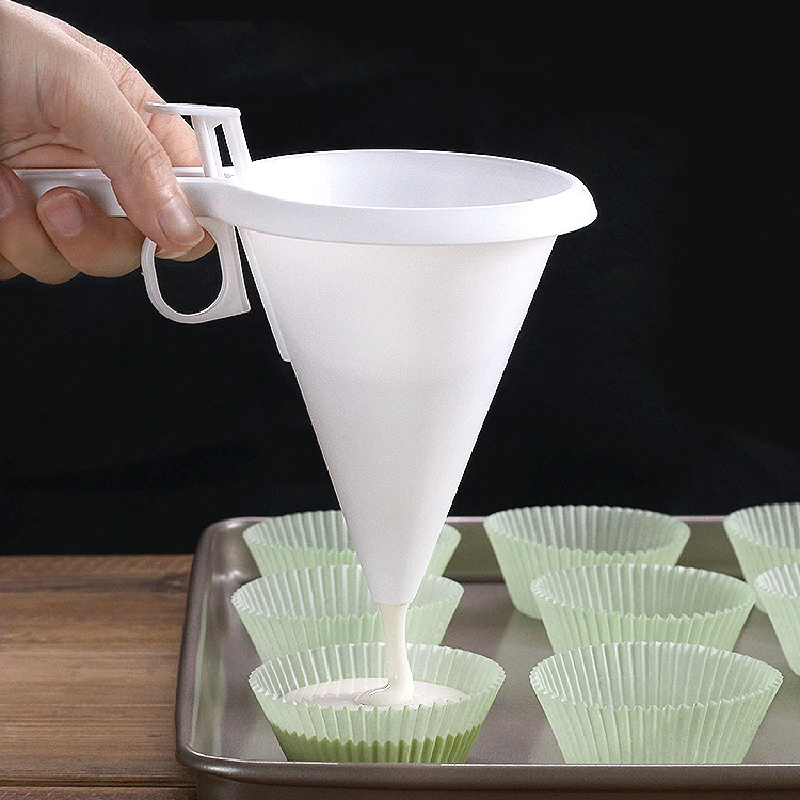
Hot Baking Tools Adjustable Icing Snoep Trechter Chocolate Cake Mold Batter Dispenser Cream Cookie Cupcake Pancake Muffins 