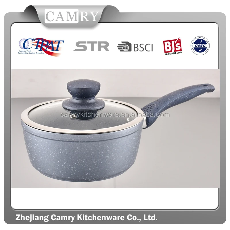 16cm Non Stick Sauce Pan Forged Aluminium Saucepot Non Stick Cookware Set with Lid