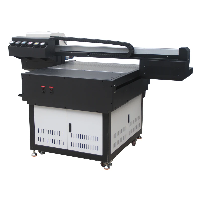 Siheda A1 размер 60x90 см многофункциональная CMYK + W V яркий цветовой эффект UV DTF печатная машина с