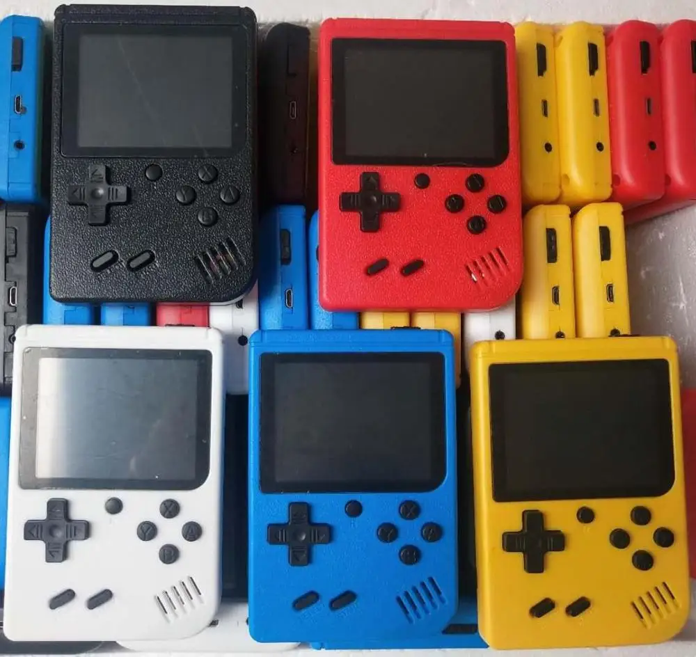  Портативный мини SUP Ретро видео игровые консоли коробка Consola 400 В 1 игры с геймпадом sipport двойной