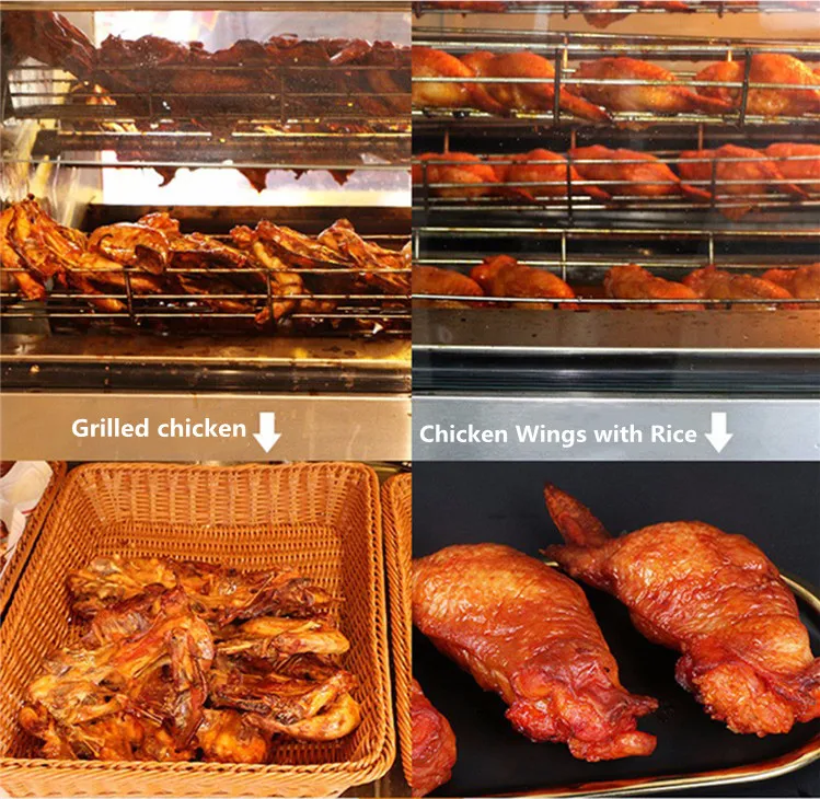 Chicken gas rotisserie oven industrial oven for baking chicken
