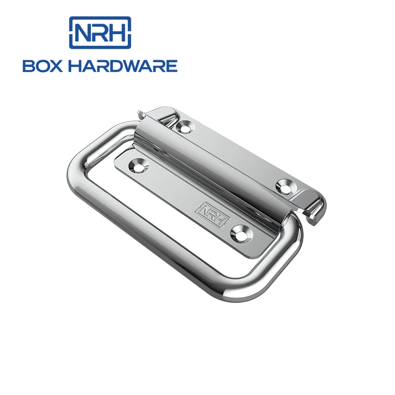 NRH 4264-85 Wooden box handle latch buckle box lock hospital medical equipment cabinet latches