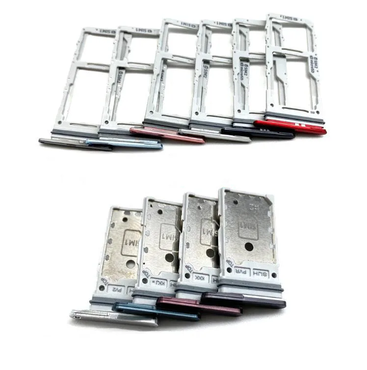 SIM Card Tray Slot Holder For Samsung S22  S22 Plus S22 Ultra S10 Lite G770F G770F/D G770 Mobile phone Replacement Repair Parts