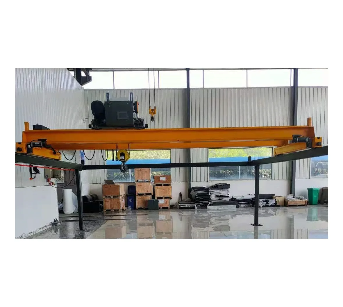 5~50 ton European hoist double beam bridge crane