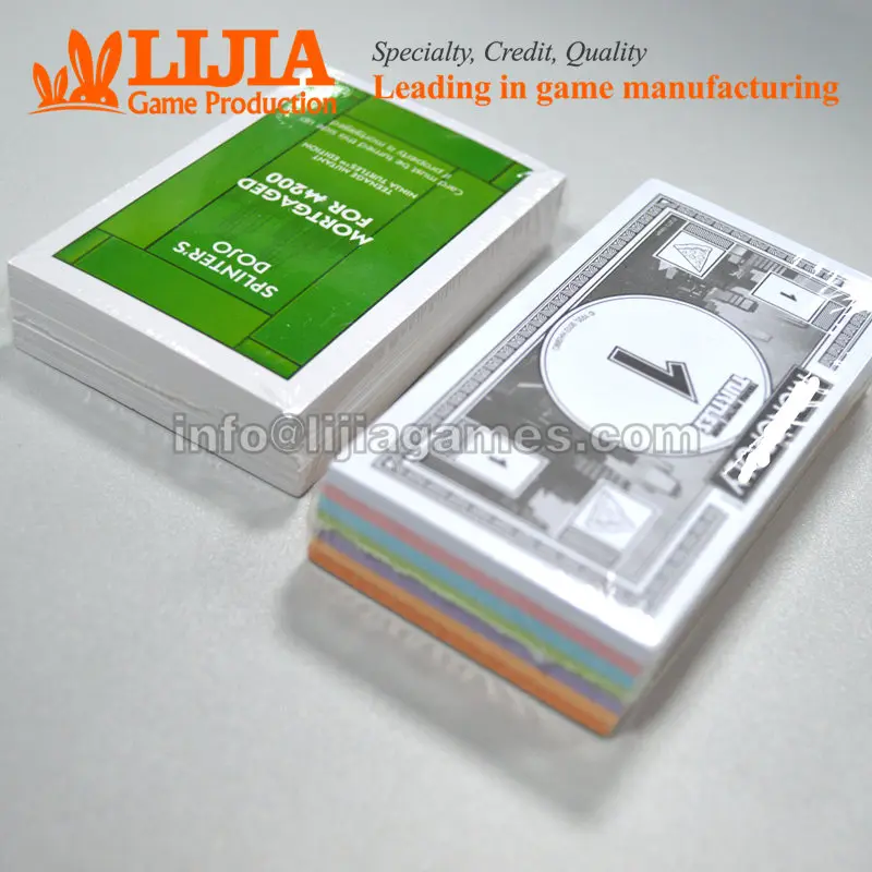 
Custom Play Money for board games 