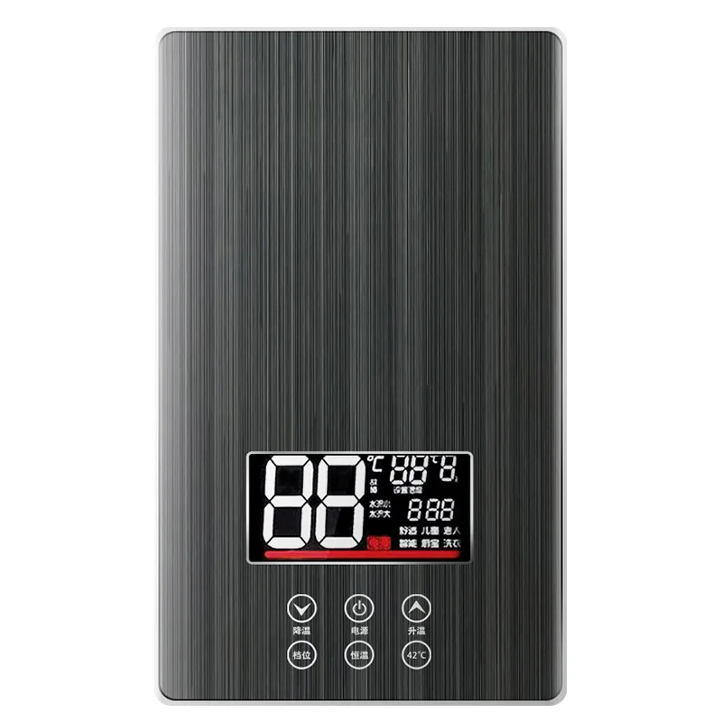 Constant temperature instant heating household small shower shower water heater without storage water electricity