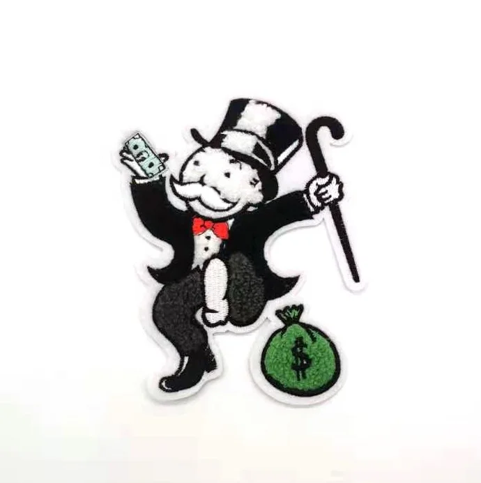 Большие шенилловые нашивки на заказ, нашивки для одежды, не минимум