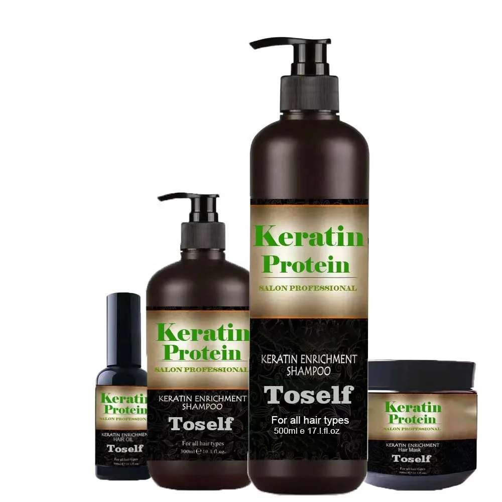 OEM Brazilian Keratin Straightening Hair Treatment shampoo Natural Hair Care Products Repair Keratin Shampoo For Damaged Hair