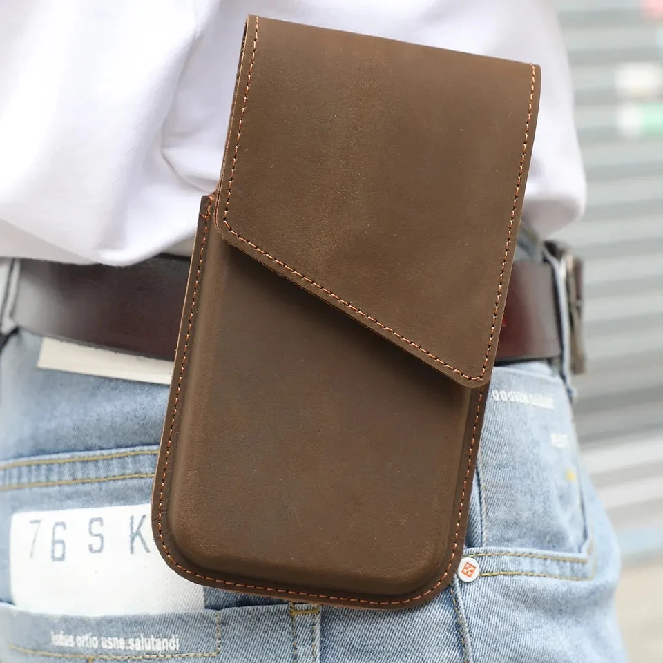 Fashion Casual Leather Women Shoulder Strap Purse Cellphone Case Mobile Phone Bag
