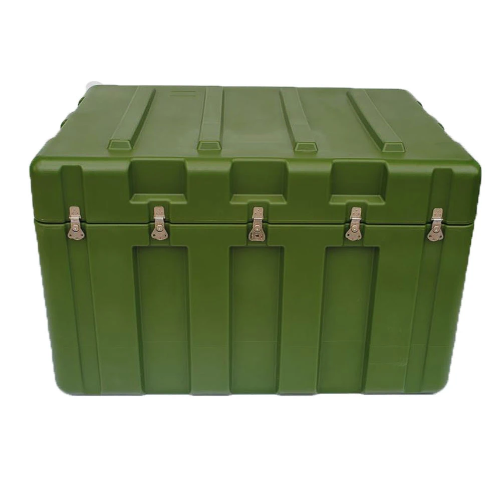 120*80*70cm Hard plastic roto mold  Waterproof Rrotational Large Plastic Hard Storage Cases Made in China  Black DX-1208070