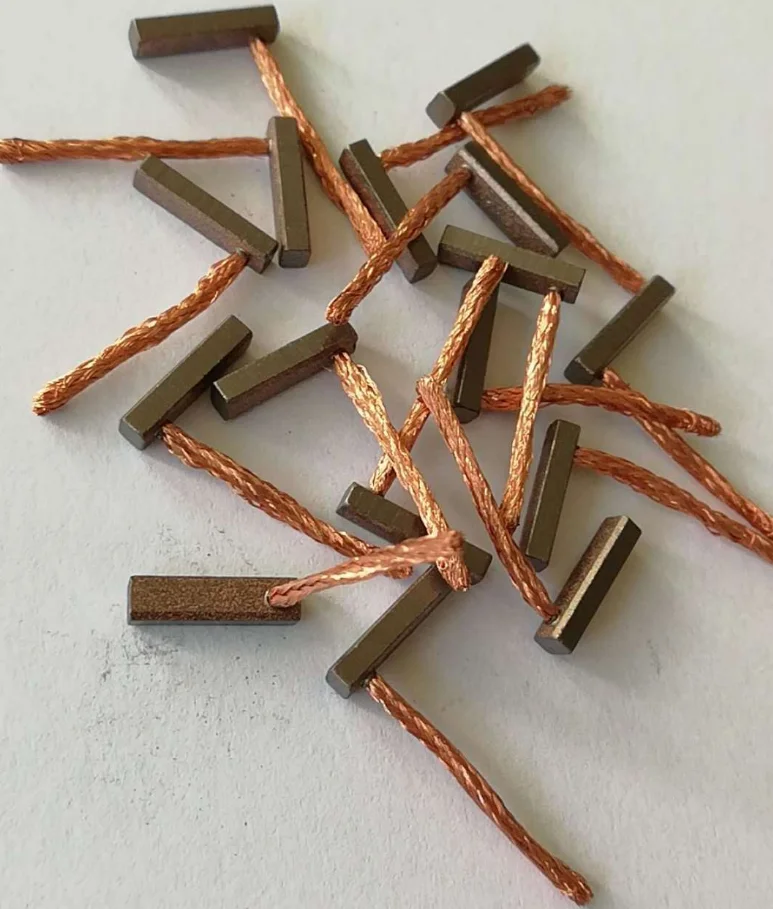 Carbon brush for car motor Carbon brush for treadmill 2.5*3.5*13