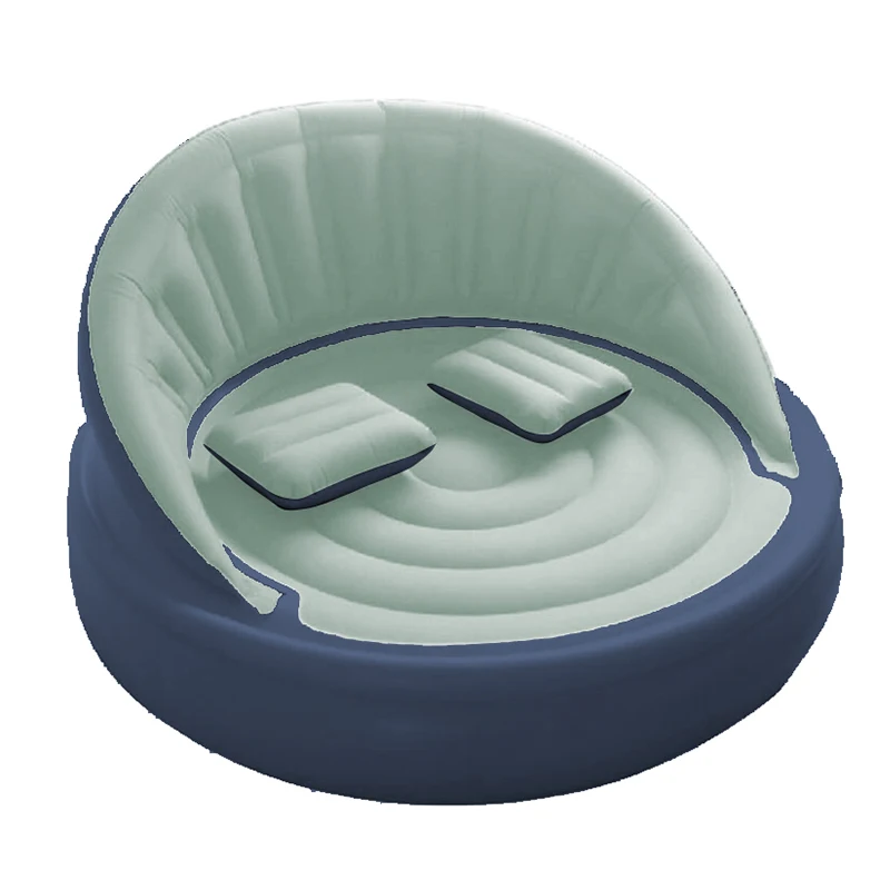 High Quality Luxury Inflatable Sofa Lazy Leisure Chair with Armchair for Living Apartment Use