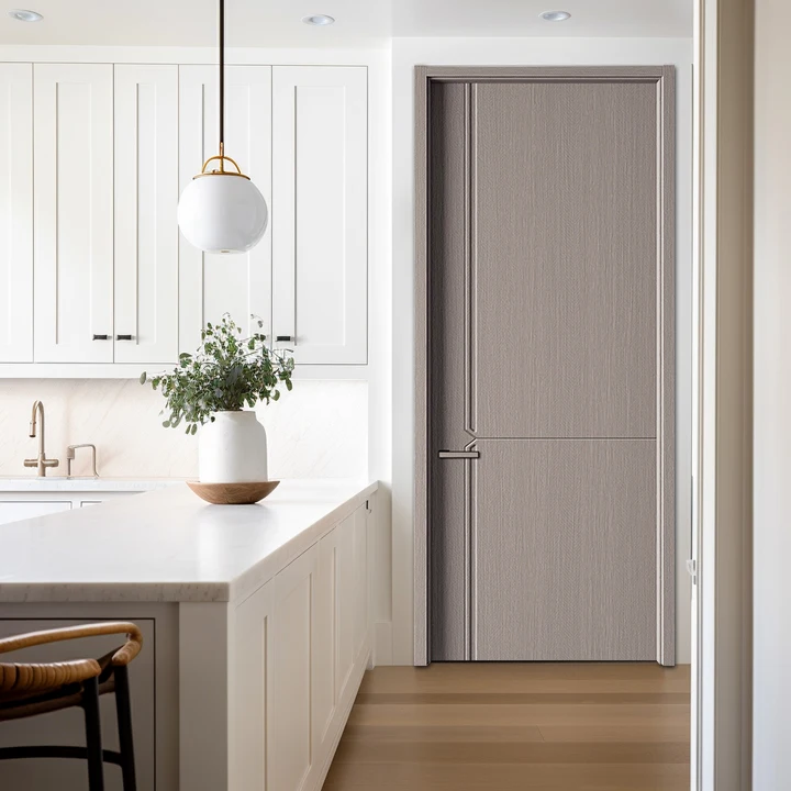 Homely Interior Modern Wood Door Designs Internal Veneer laminated Wood Door Prices for Houses