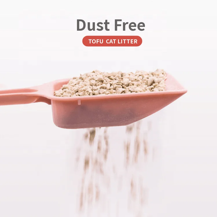 Chinese Cat Litter Suppliers OEM/ODM Clumping Clean Bulk Flushable tofu mixed Zeolite Tofu Cat Litter Sand