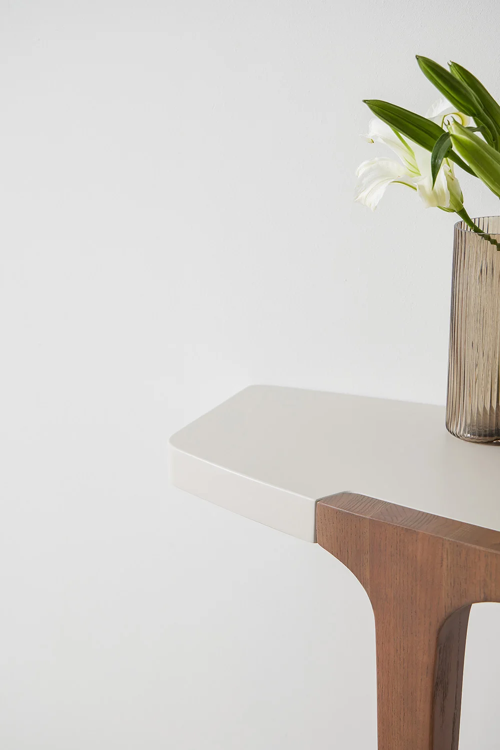 Wooden modern Minimalist computer writing office living room furniture laboratory desk study table entrance cabinet