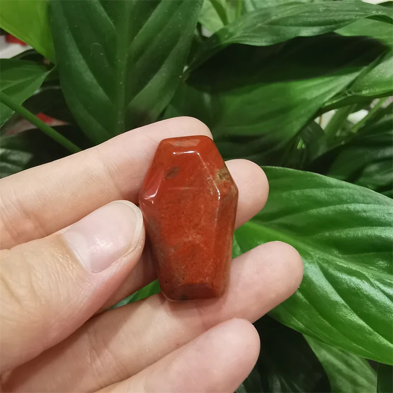Xiangfu Factory Wholesale Natural Gemstones Mini Polished Crystal Coffin Statue Quartz Trinket Wicca Handicraft DIY Jewelry