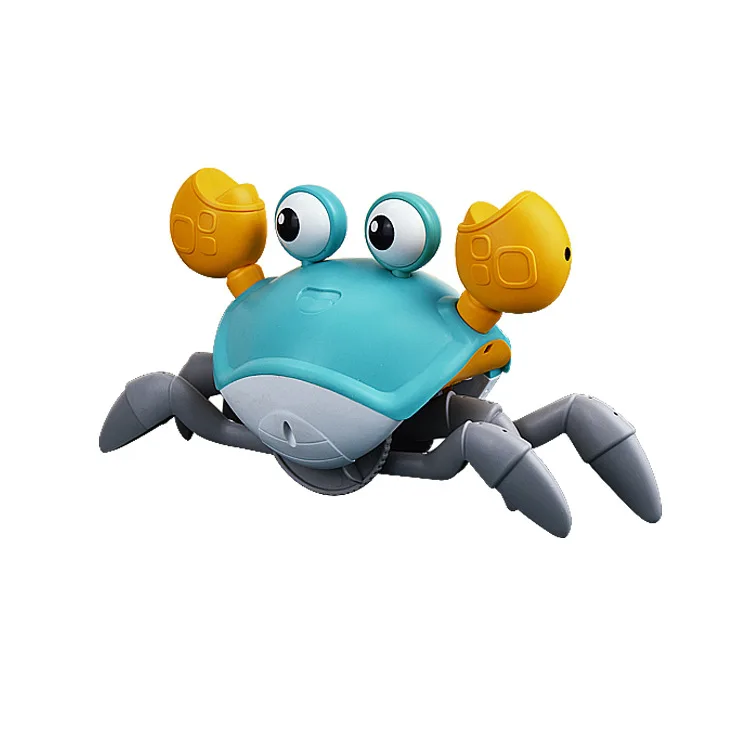 2024 High Quality  Electric Interactive Walking Moving Runaway Escape Baby Electric Crawling Crab Toy
