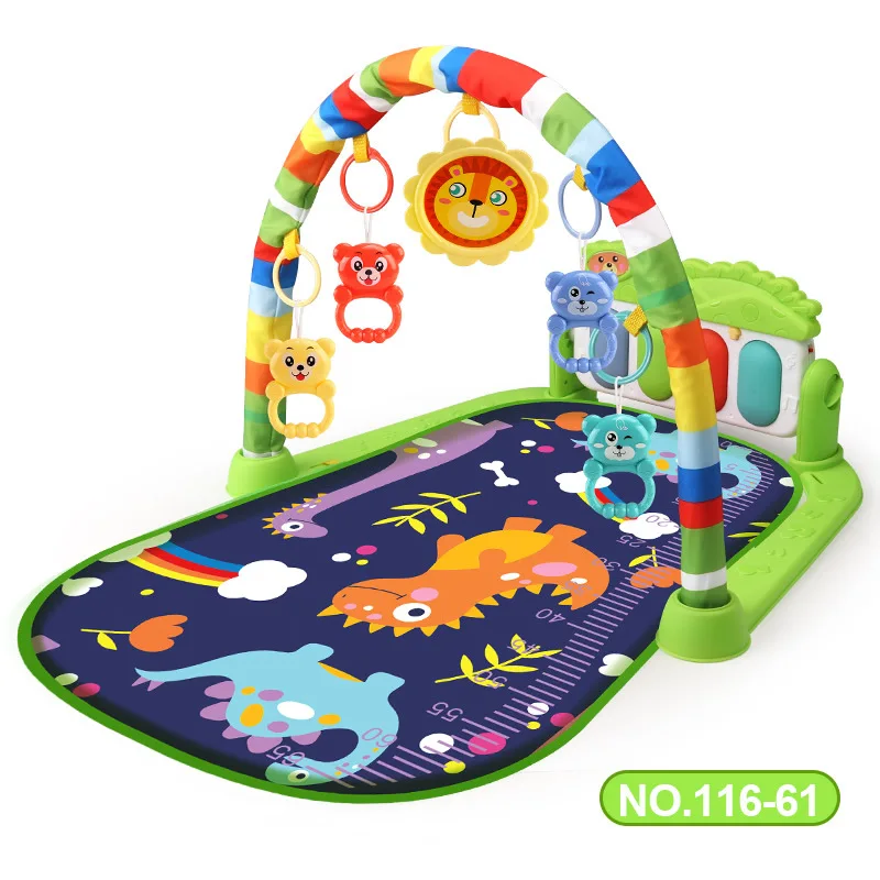 2023 Funny Play Piano Tummy Time  for Newborn Toddler Infants  Kids Play Piano Learning Toy  Baby Play Mat Baby