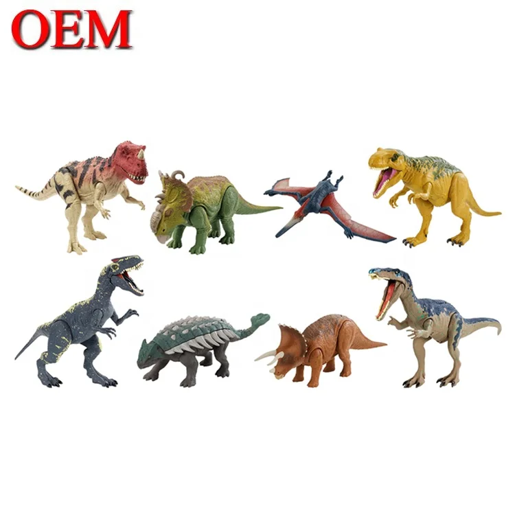 Custom figure toy manufacturer oem Super Cool Dinosaur Play Figure 3D Model Toy vinyl toy custom