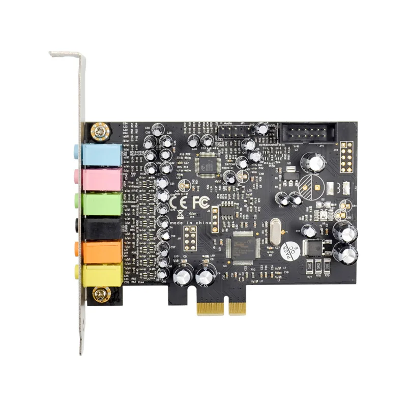 Хорошая цена новый продукт чипсет CMI8828 7 1 каналов PCI Express интерфейс Аудио
