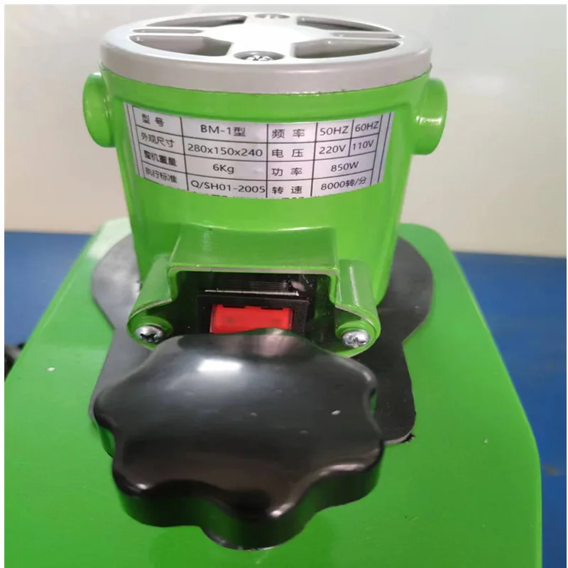 Small portable electric right Angle hand grinding machine door and window building glass polishing machine rough grinding and po