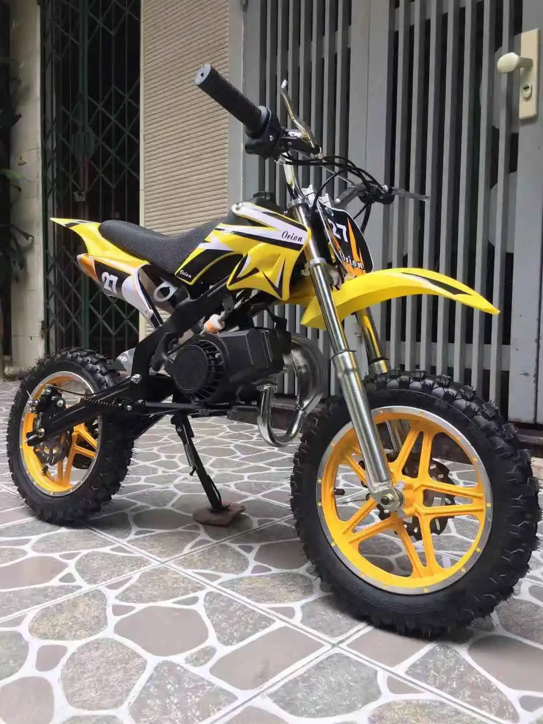 Hot selling mixed oil hand pull start motorcycle bike kids buggy 49cc