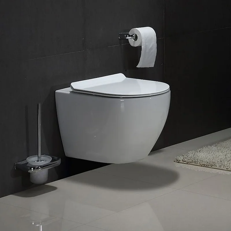 European Sanitary Ware Ceramic Public Wc Sets Bathroom Wall Hung Bidet Toilet Ceramic Wall Mounted Bidet Toilet Set