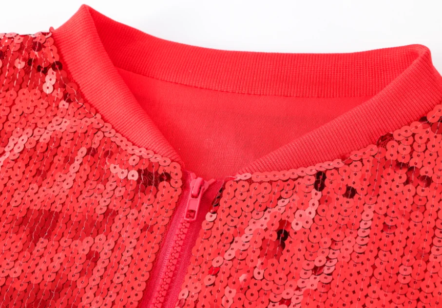 Custom Bling LOGO Greek Letter Sorority AKA Delta Sigma Sequins Jacket Jersey Sequined Coats Woman Sequin Jackets Clothes