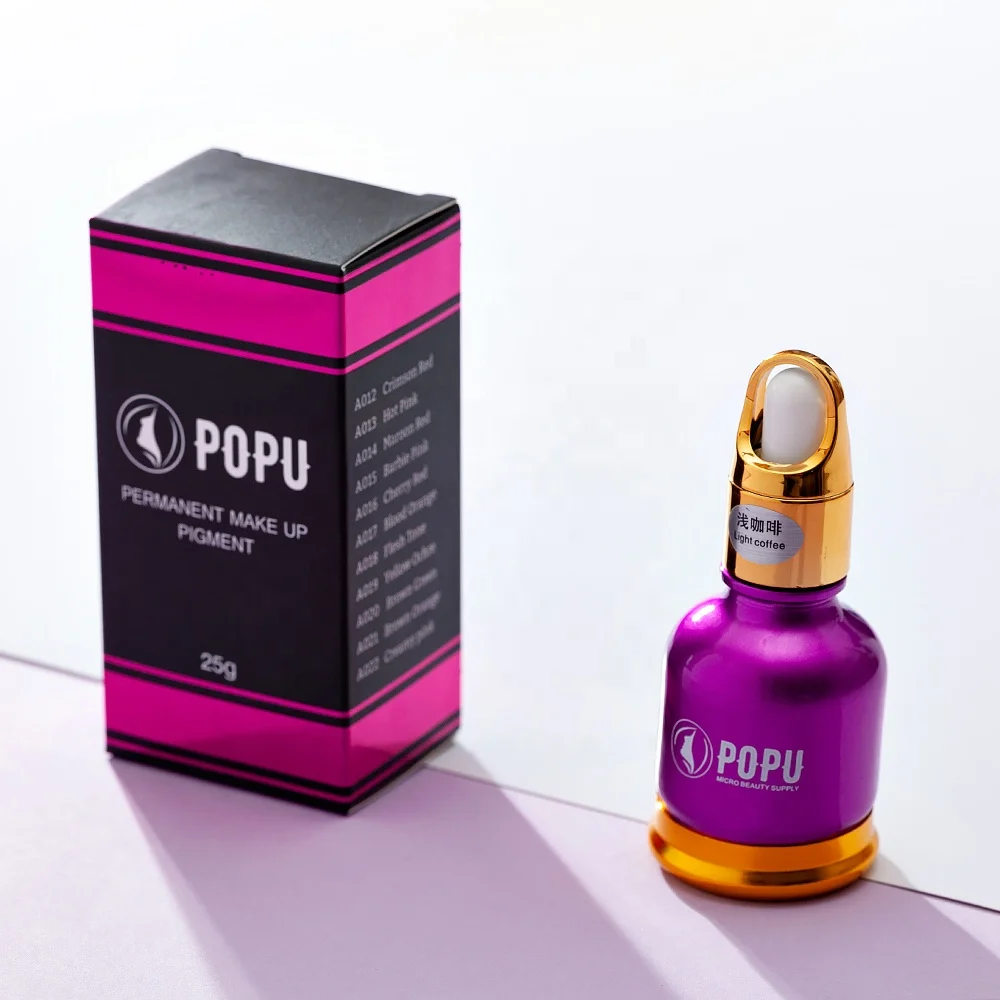  Пигмент для бровей POPU 25 мл Перманентный макияж микроблейдинг