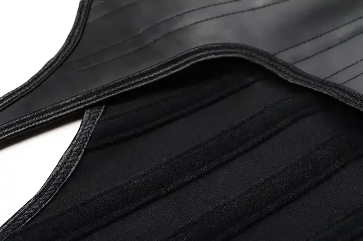 Fajas Colombianas Shinny Latex Corset Women Slimming Belt Waist Trainer Vest With Strap Cinturilla and Chaleco With 3 Brooches
