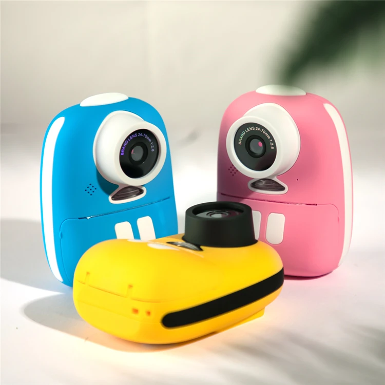 Детская Цифровая видеокамера 2 0 дюймовый экран мультяшная игрушка Водонепроницаемая детская камера