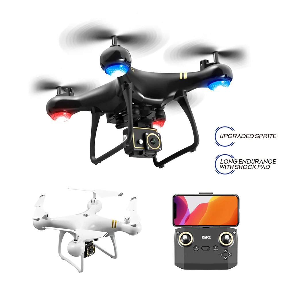 6-axis gyro Красивые светодиодное освещение 360 флип вертолет горячая Распродажа Wi-Fi трутеня дистанционного управления FPV камера 4k экшн-камера для детей