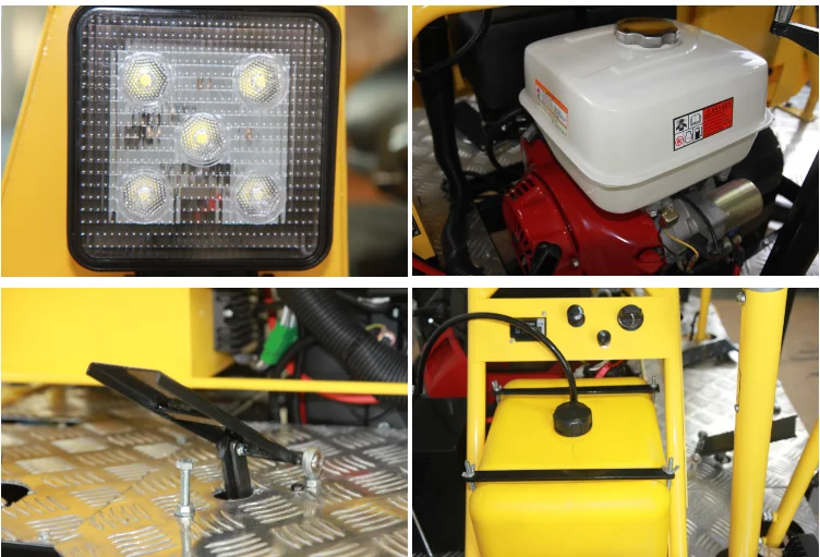 DYNAMIC High efficiency Japanese engines ride-on power trowel