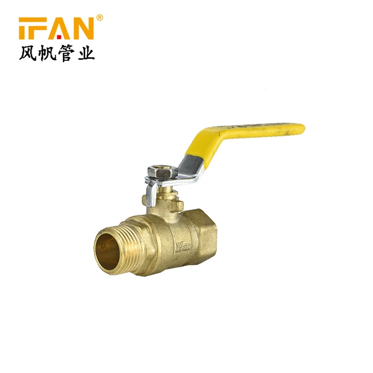 2inch  Stock gas brass ball valve 1/2inch valve brass fititing gas solenoid brass ball gas valve
